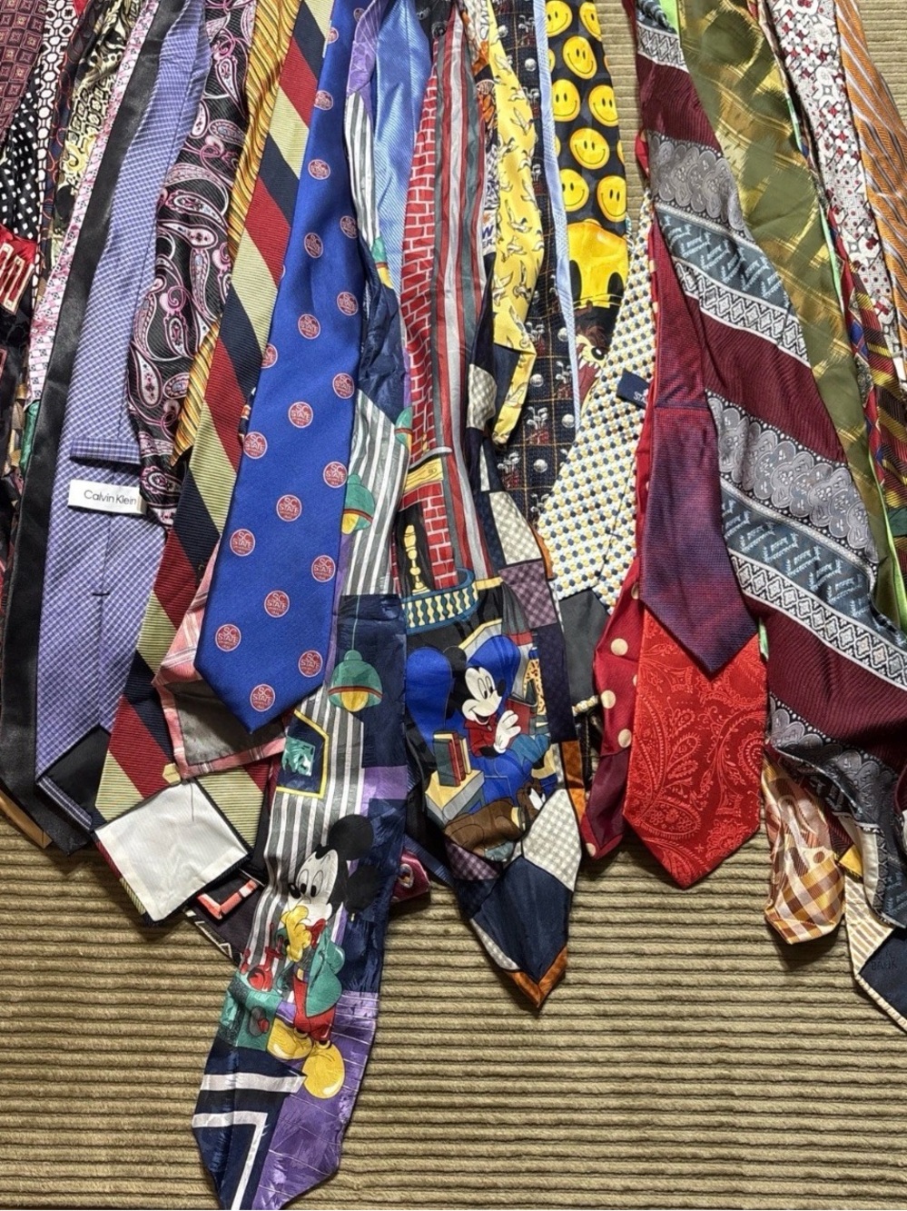Bundle Lot of 77 Ties